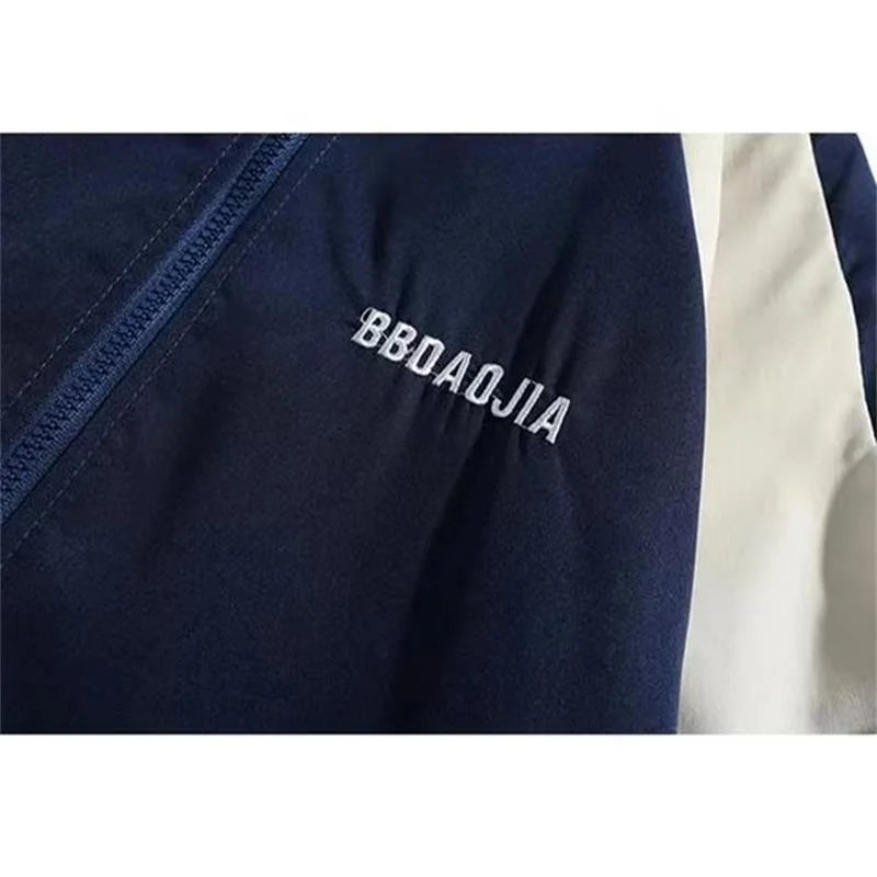 Patchwork Windbreaker