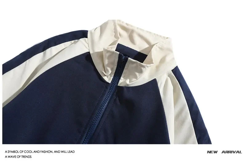 Patchwork Windbreaker