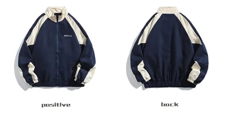 Patchwork Windbreaker