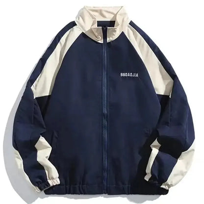 Patchwork Windbreaker